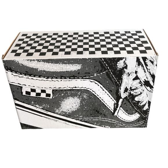 Vans Shoe Box For Skate Sk8-Hi High Tops Black Size 7.5 Men’s - Picture 1 of 7